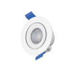 Luminario Empotrable Redondo 3W Blanco