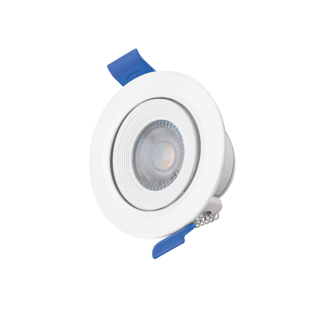 Luminario Empotrable Redondo 3W Blanco