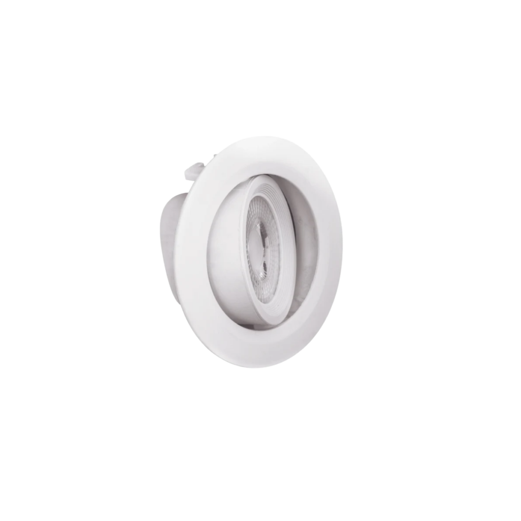 Luminario Empotrable Redondo 7W Blanco