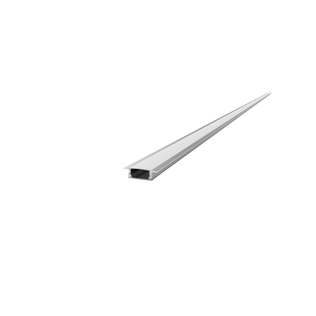 Perfil Rígido Aluminio 1 Metro IP20