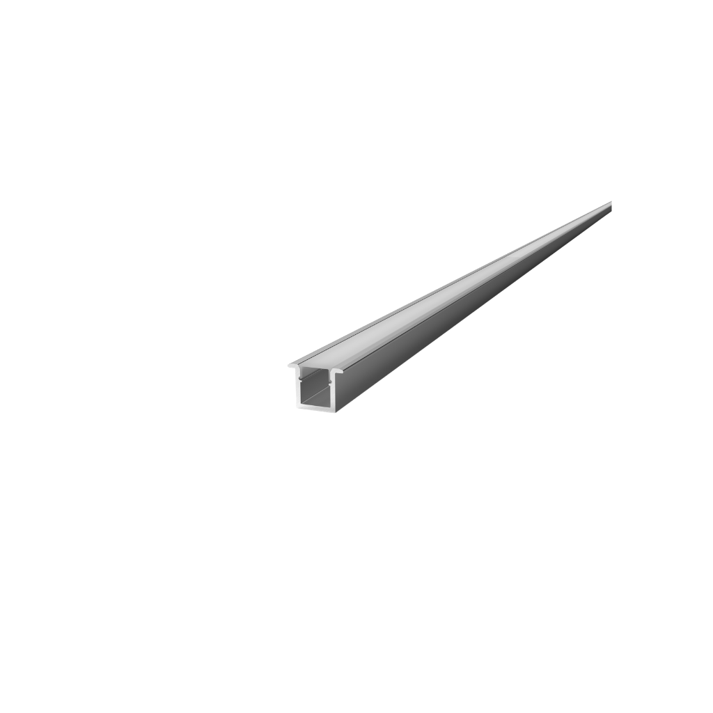 Perfil Rígido de Aluminio 17x13mm