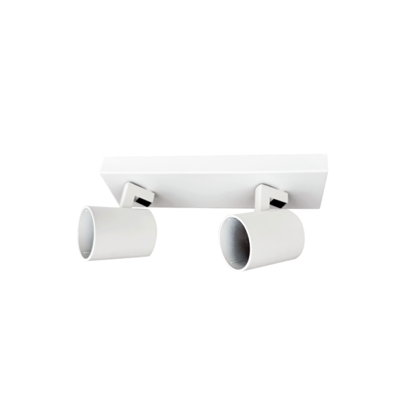 Spot Blanco Rectangular Sobresaliente 2 GU10