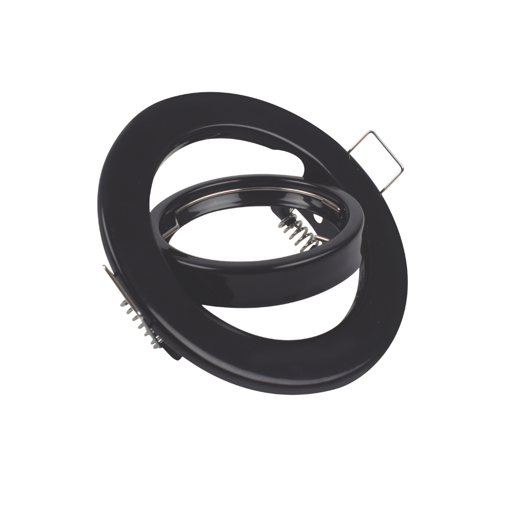 Spot Empotrable MR16 Negro Elegante