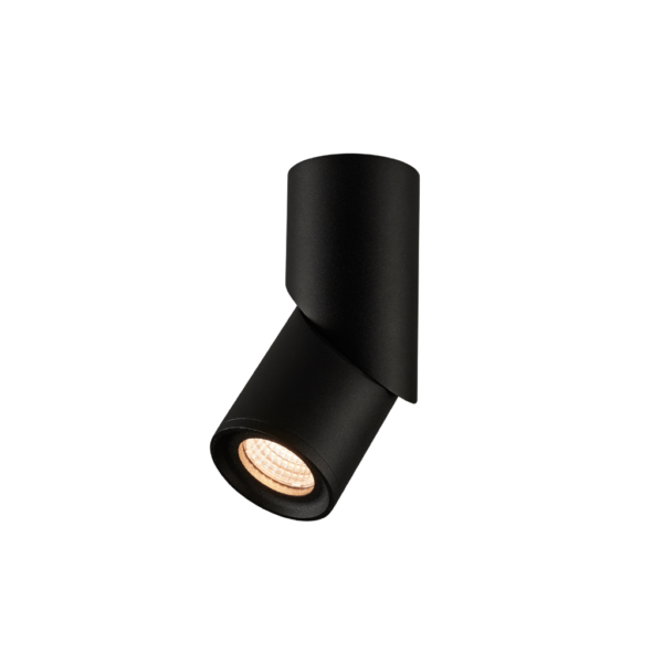 Spot Light LED 12W Negro Cilindro