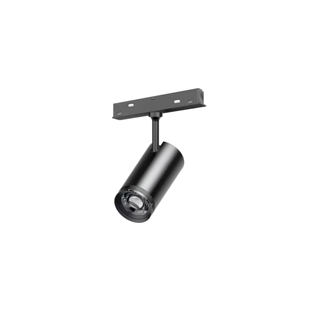 Spot Negro 18W 3000K para Riel