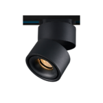 Track Light LED 12W Negro Cilindro