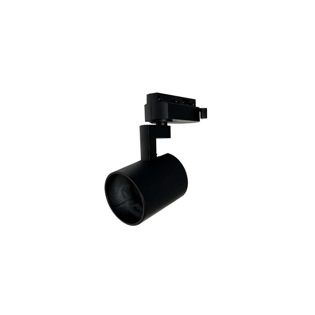 Track Light Negro Cilindro GU10