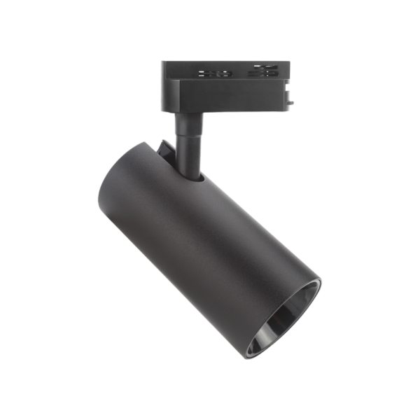 Track Light Negro Cilindro GU10
