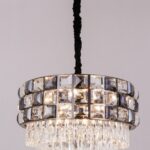Lámpara Chandelier Elegancia Cristales