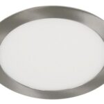 Lámpara LED Techo Níquel Satinado 18W