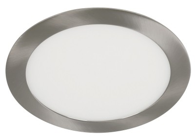 Lámpara LED Techo Níquel Satinado 18W
