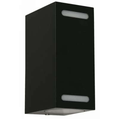 Aplique de pared negro moderno 5W