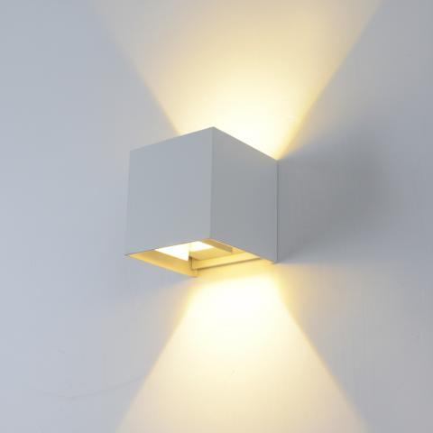 Aplique LED Gris 12W Impermeable
