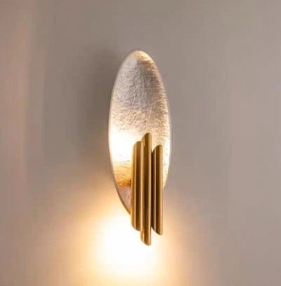 Aplique de Pared Moderno Dorado Silver