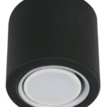 Lámpara de techo negro 50W GU10