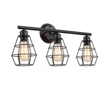 Aplique de Pared Industrial Metal 3L
