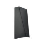Aplique de pared negro 6W 6000K