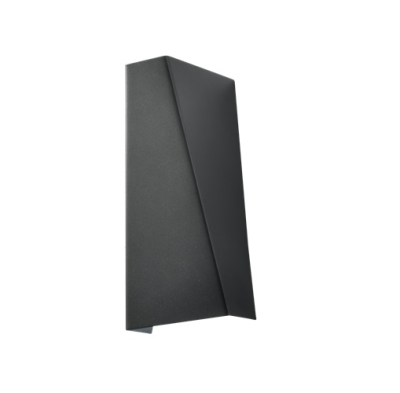 Aplique de pared negro 6W 6000K
