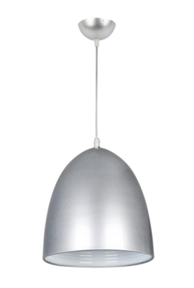 Lámpara Colgante Aluminio Plateado Elegante