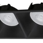 Lámpara Empotrable Negra 13W GU10