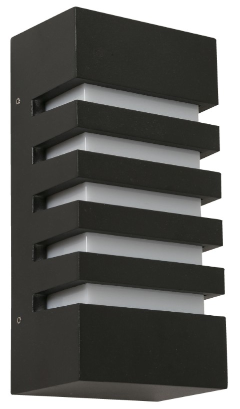 Aplique de Pared Negro 40W E27