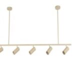 Lámpara Colgante Metal Blanco Elegante
