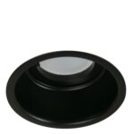 Lámpara de techo negra GU10 5W