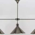 Lámpara Colgante Níquel Metal E27