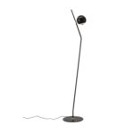 Lámpara de Piso LED Moderna Negra