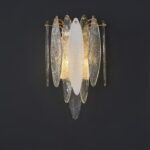 Aplique de Pared Dorado Elegante