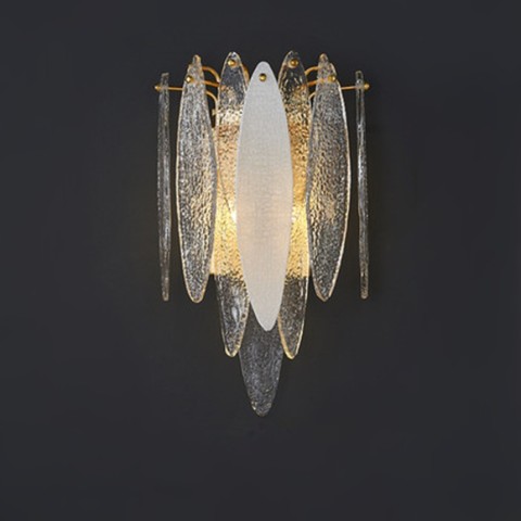 Aplique de Pared Dorado Elegante