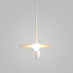Lámpara Colgante LED Blanca Moderna