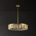 Lámpara Colgante Dorada Chandelier Elegante