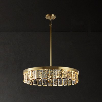 Lámpara Colgante Dorada Chandelier Elegante