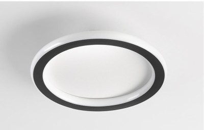Lámpara de techo negra LED elegante