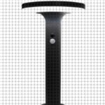 Bolardo Solar con Sensor de Movimiento