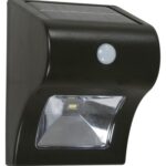 Aplique LED Negro Sensor Movimiento