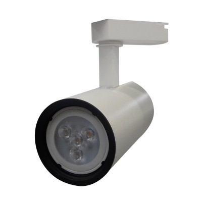 Lámpara de riel GU10 120V blanca