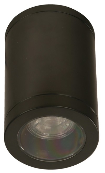 Lámpara de techo negra GU10 7W