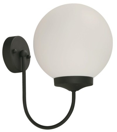 Aplique de Pared Negro 40W E27