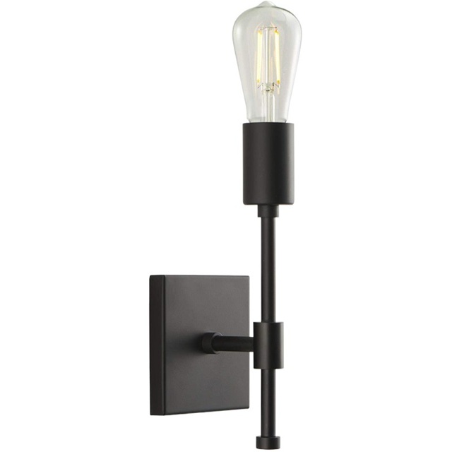 Lámpara de Pared Negra Moderna Elegante