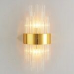 Aplique de Pared Dorado Elegante
