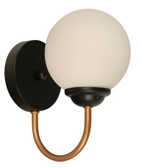 Aplique de Pared Negro Elegante 40W