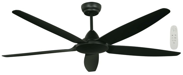 Ventilador de Techo Negro 56" Motor DC