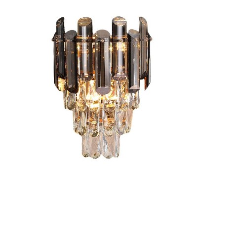 Aplique Dorado Cristal Elegancia Moderna