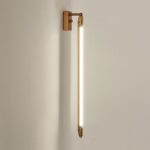 Aplique de Pared LED Metal Dorado