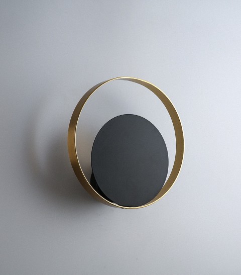 Aplique de Pared Metal Elegante 30cm