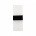 Lámpara de Pared LED Negra Moderna