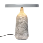 Lámpara de Mesa LED Mármol Blanco