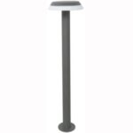 Lámpara Poste LED Plateada 48LT 1W